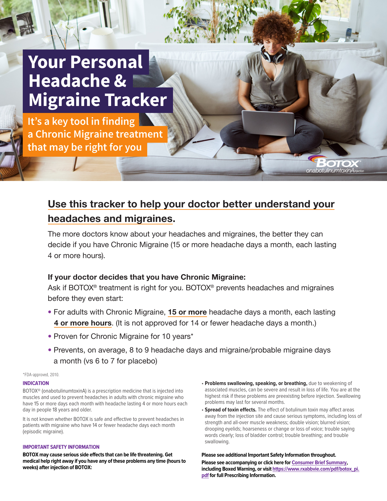 Migraine Daily Tracker