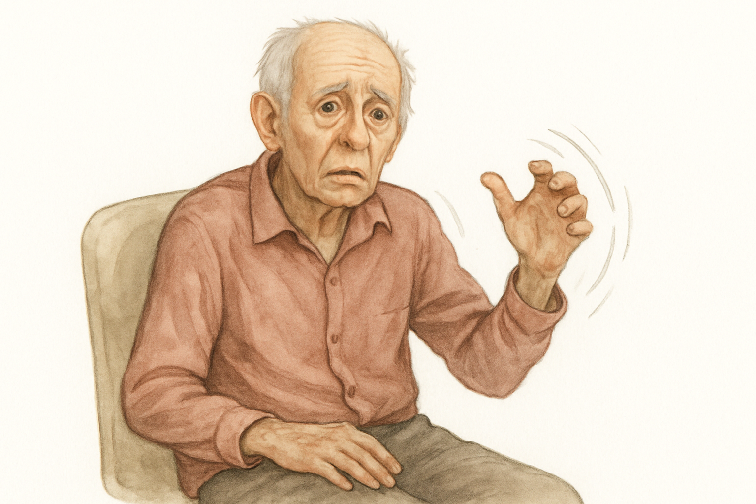 Illustration of a patient with rapidly progressive dementia and startle myoclonus