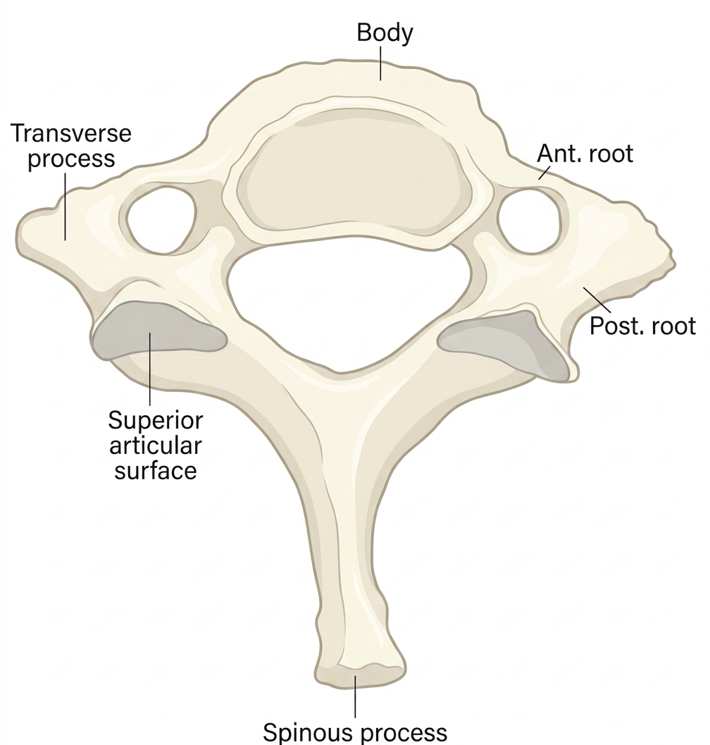 Seventh cervical vertebra