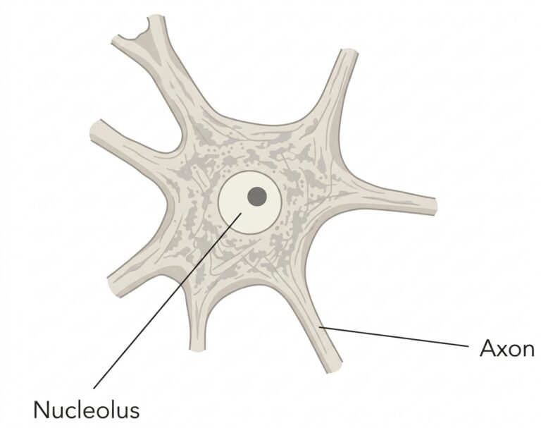 Neuron cell body axon
