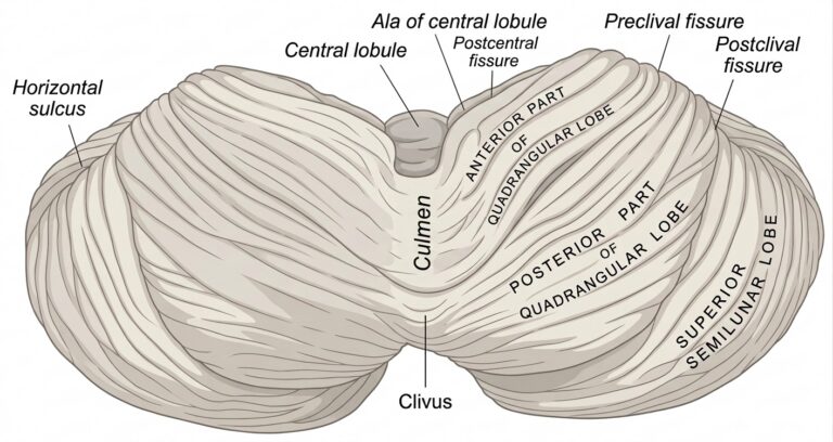 Upper cerebellum