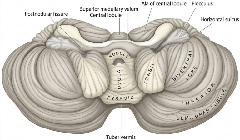 Under cerebellum schafer