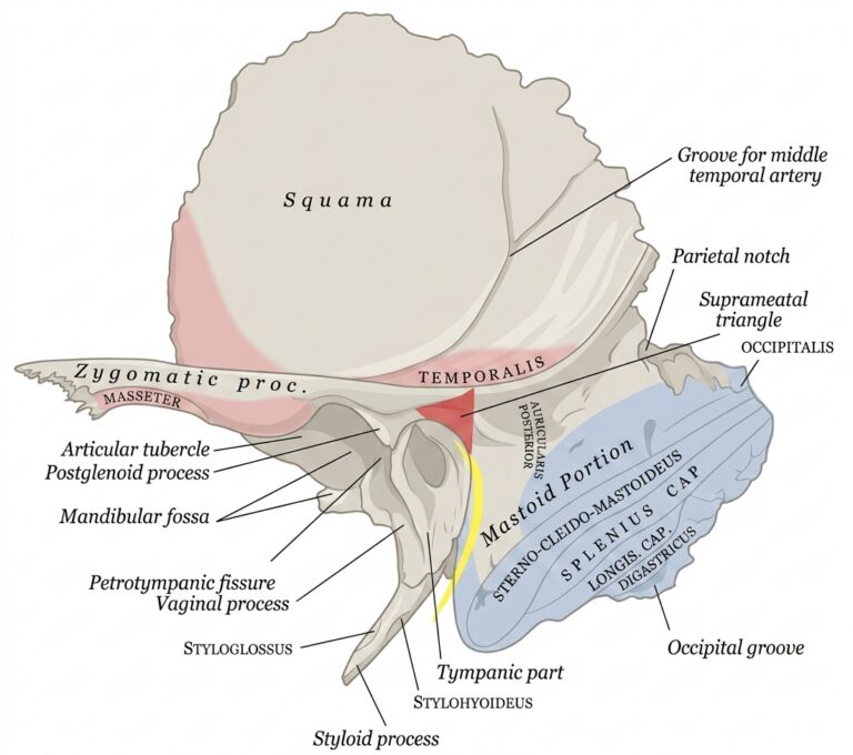 Temporal bone lateral